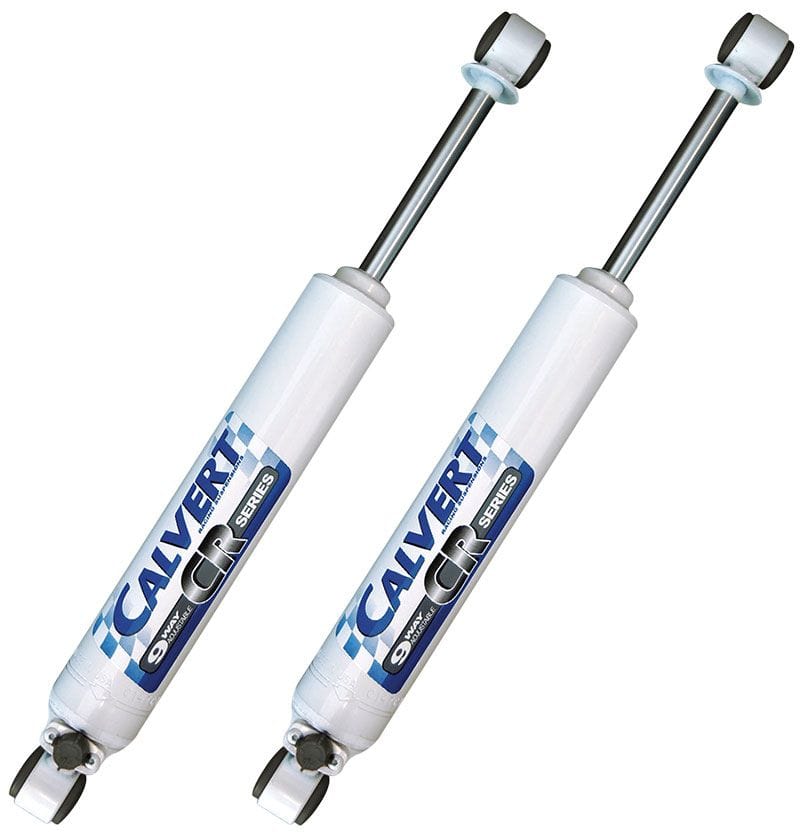 CALVERT Suit Chevrolet, Pontiac (Pair) Calvert Racing 9 Way Adjustable Drag Race Shocks CTCR34136 SR