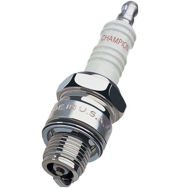 CHAMPION .460" Reach Tapper Seat, Projected Copper Core Center Electrode Champion Champion Resistor Spark Plug 14mm CHRV9YC SR