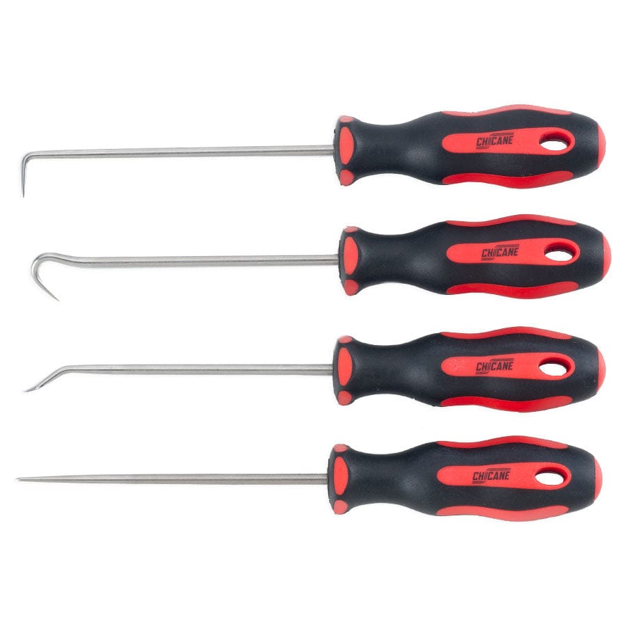 Chicane Tools OTHER TOOLS 4 PIECE MINI PICK & HOOK SET SR