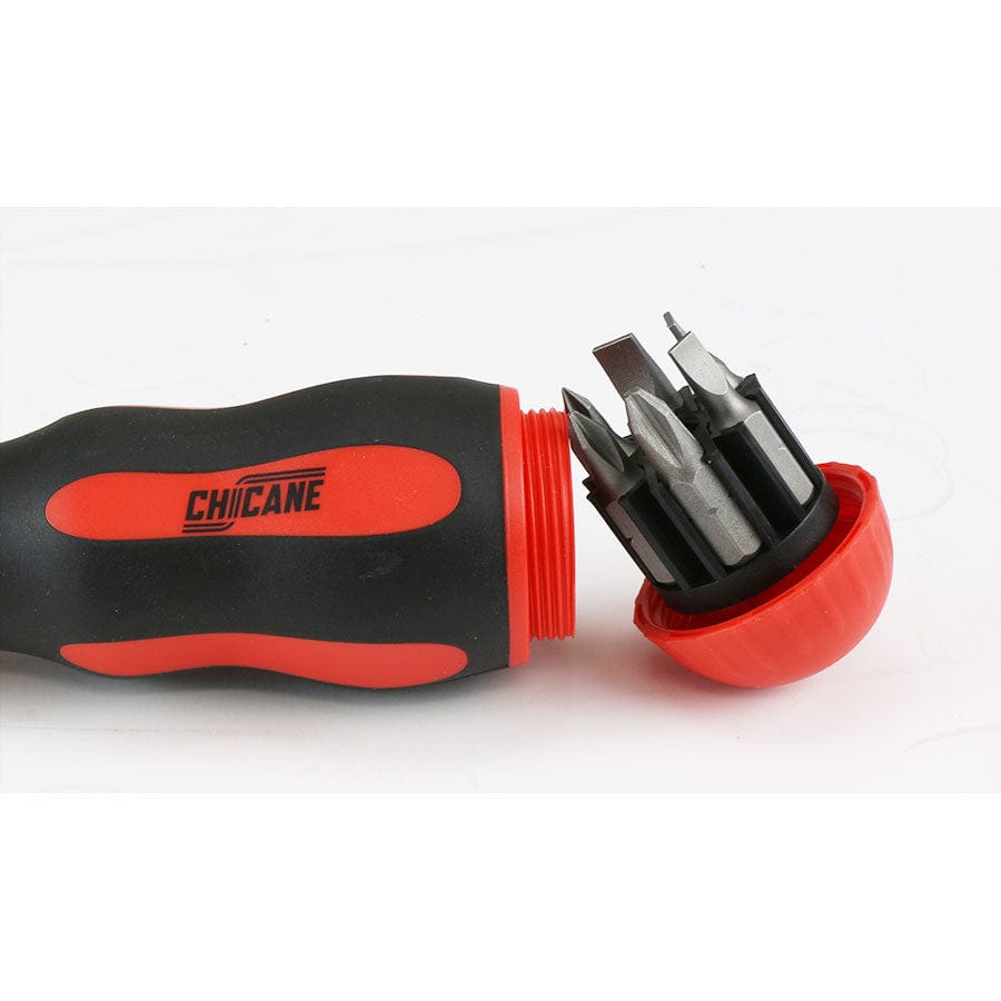 Chicane Tools SCREWDRIVERS 16 IN 1 RATCHETING BITDRIVER SET SR