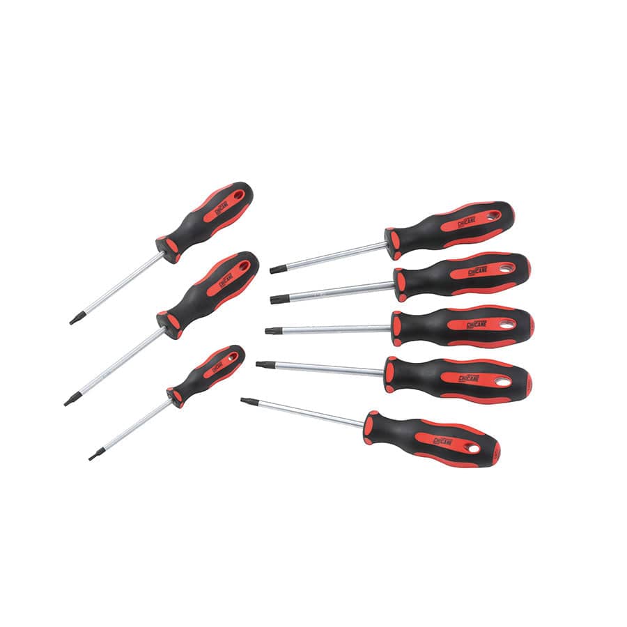 Chicane Tools SCREWDRIVERS 8 PIECE TAMPERPROOF TORX SCREWDRIVER SET SR