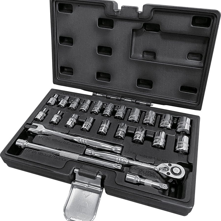 Chicane Tools SOCKET SETS 24 PIECE 1/4" DR. SOCKET SET SR