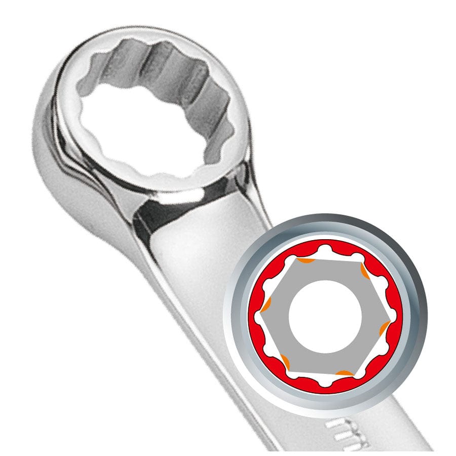 Chicane Tools SPANNERS 14 PIECE METRIC COMBINATION SPANNER SET SR