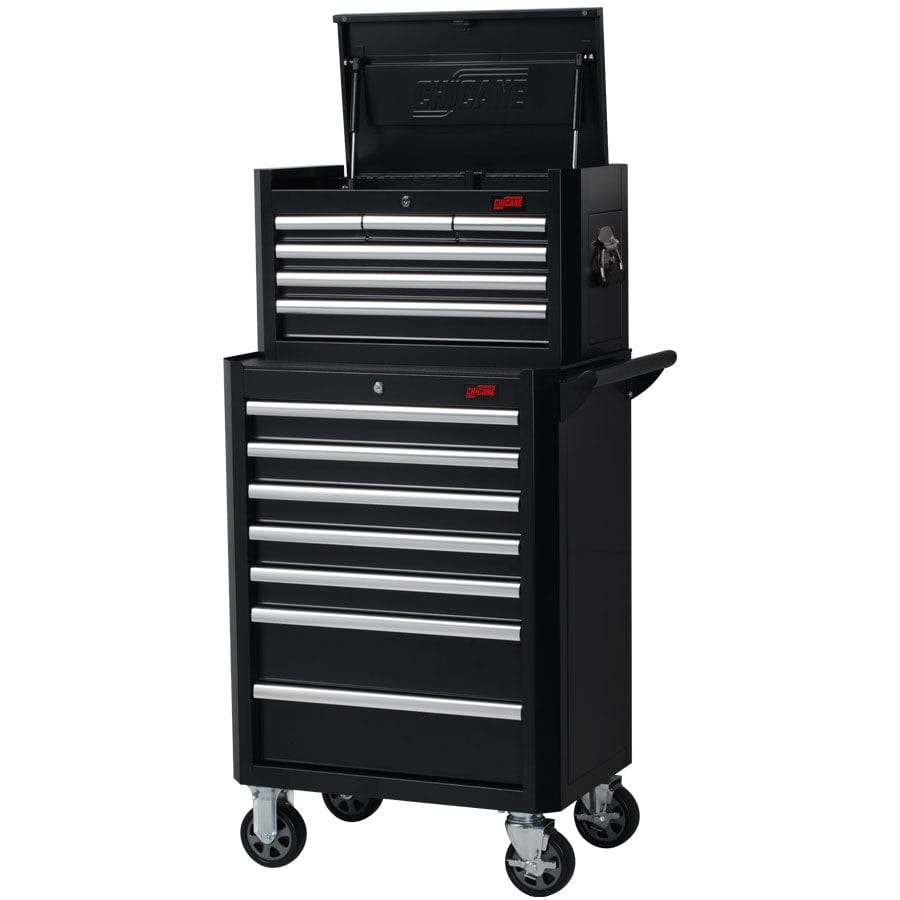 Chicane Tools STORAGE 41" 6 DRAWER 1 DOOR MOBILE TOOL TROLLEY SR