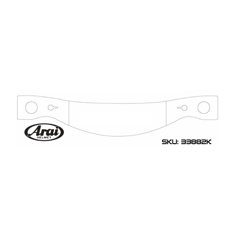 Clear Track Solutions CTS Laminated Tear Offs for Arai GP6, SK-6 (CTS-33882K) SR