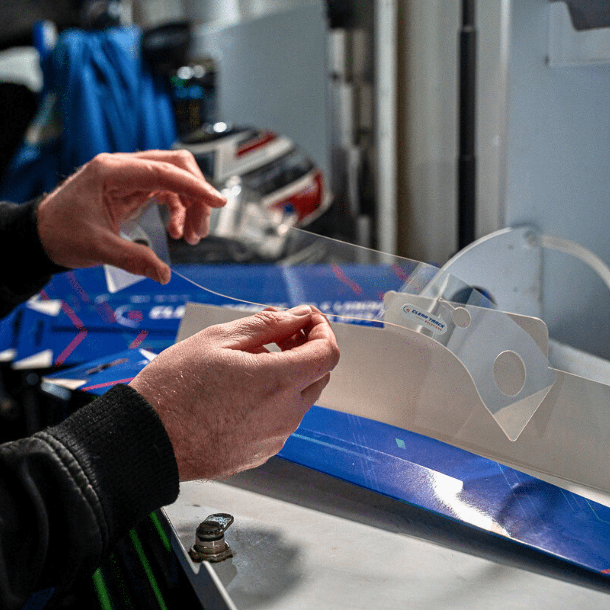 Clear Track Solutions CTS Laminated Tear Offs for Roux Helmets (CTS-33896K) SR