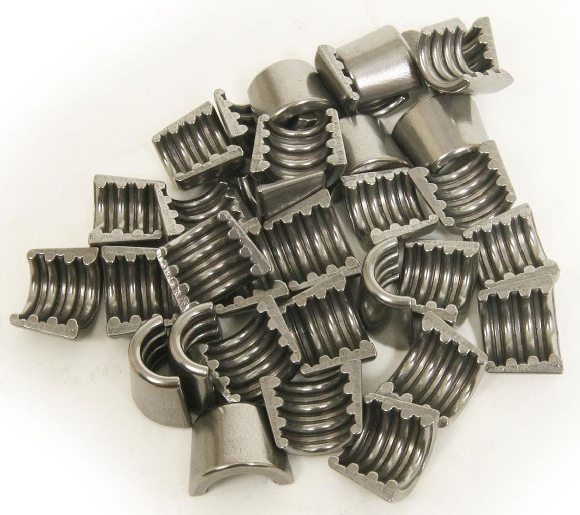 COMP 7° Lock Angle, 11/32" Valve Stem Size COMP Cams Harden Steel Valve Locks, Ford 351C, 4 Groove CO605-16 SR