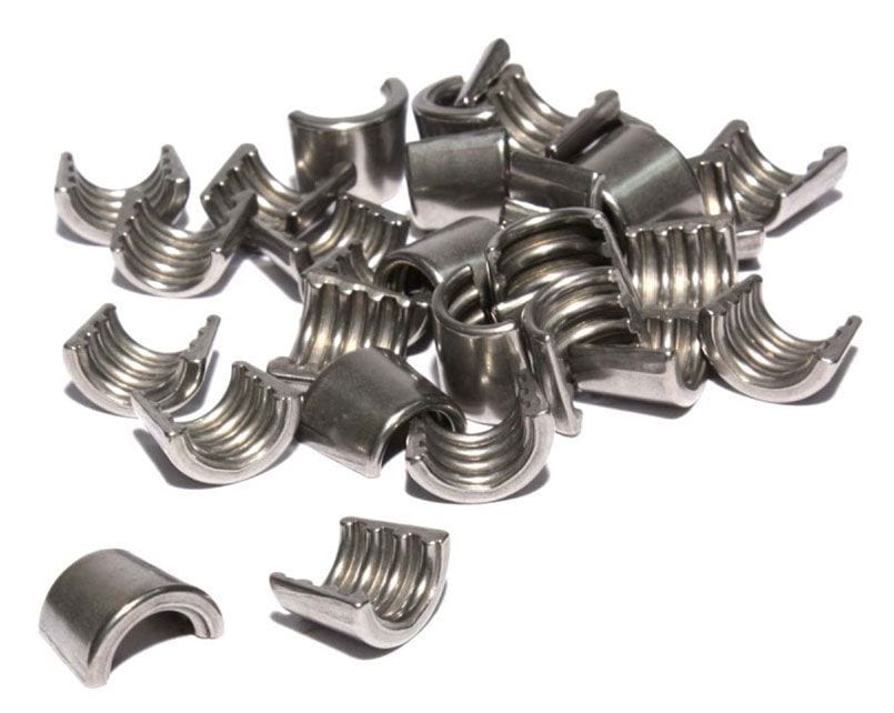 COMP 7° Lock Angle, 3/8" Valve Stem Size COMP Cams Harden Steel Valve Locks, Chrysler, 4 Groove CO604-16 SR