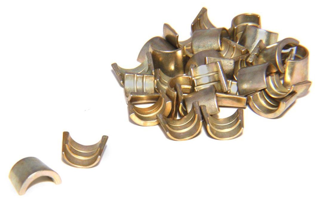 COMP 7° Lock Angle, 3/8" Valve Stem Size COMP Cams Harden Steel Valve Locks, Single Groove CO603-16 SR