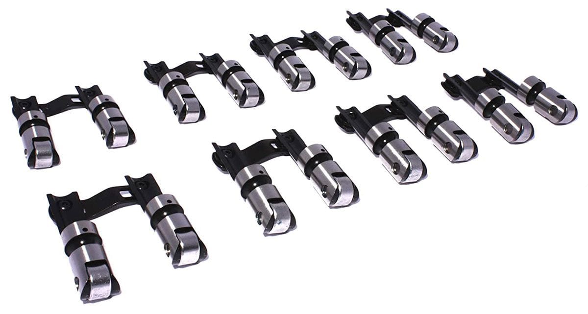 COMP Cutaway with Oil Band Suit BB Chev 396-454 COMP Cams Endure-X Solid Roller Lifter CO897-16 SR