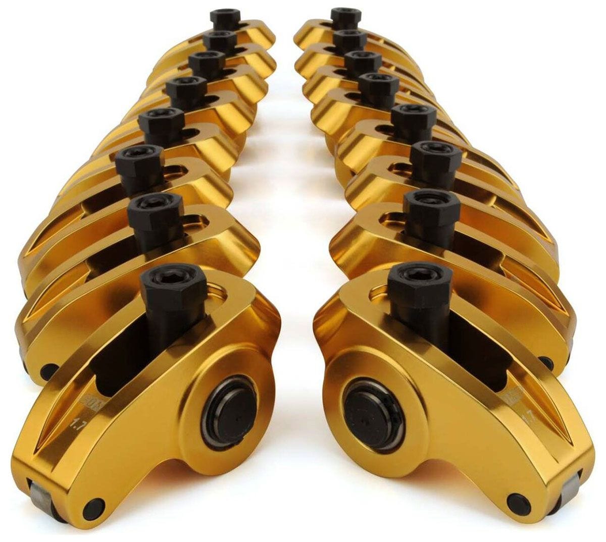 COMP Suit 302-351 Cleveland & 429-460 BB Ford COMP Cams Ultra-Gold Roller Rocker 7/16", 1.73 Ratio CO19045-16 SR