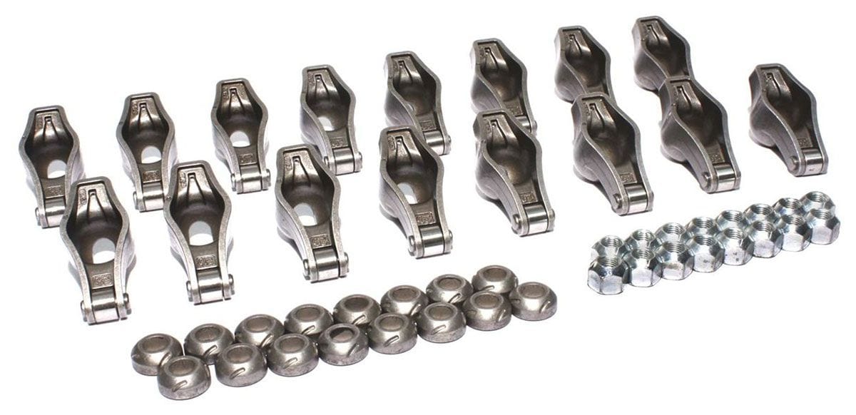 COMP Suit AMC V8 290 - 401 COMP Cams Magnum Roller Rocker Arms 3/8" Stud Dia, 1.6 Ratio CO1442-16 SR
