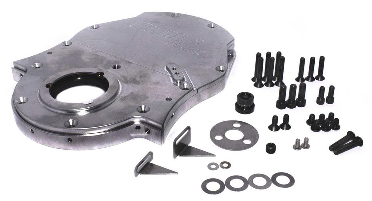 COMP Suit Big Block Chevy COMP Cams Three- Piece Billet Aluminium Timing Cover CO312 SR