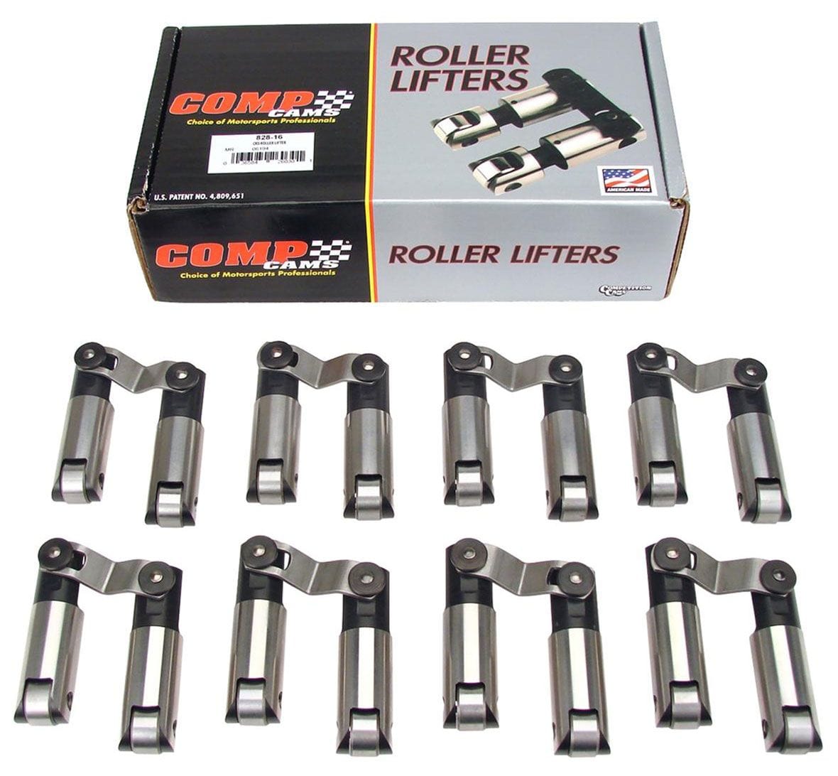 COMP Suit Chrysler Small Block 273-360 (No Oiling) COMP Cams Endure-X Solid Roller Lifters CO828-16 SR