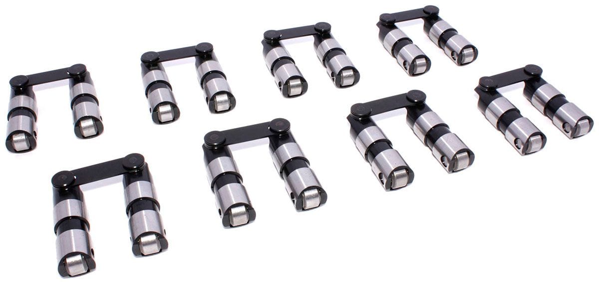 COMP Suit Ford 289 - 302 - 351W, Early Model Blocks with Flat Tappet Cam COMP Cams Hydraulic Retro Fit Roller Lifters CO8931-16 SR