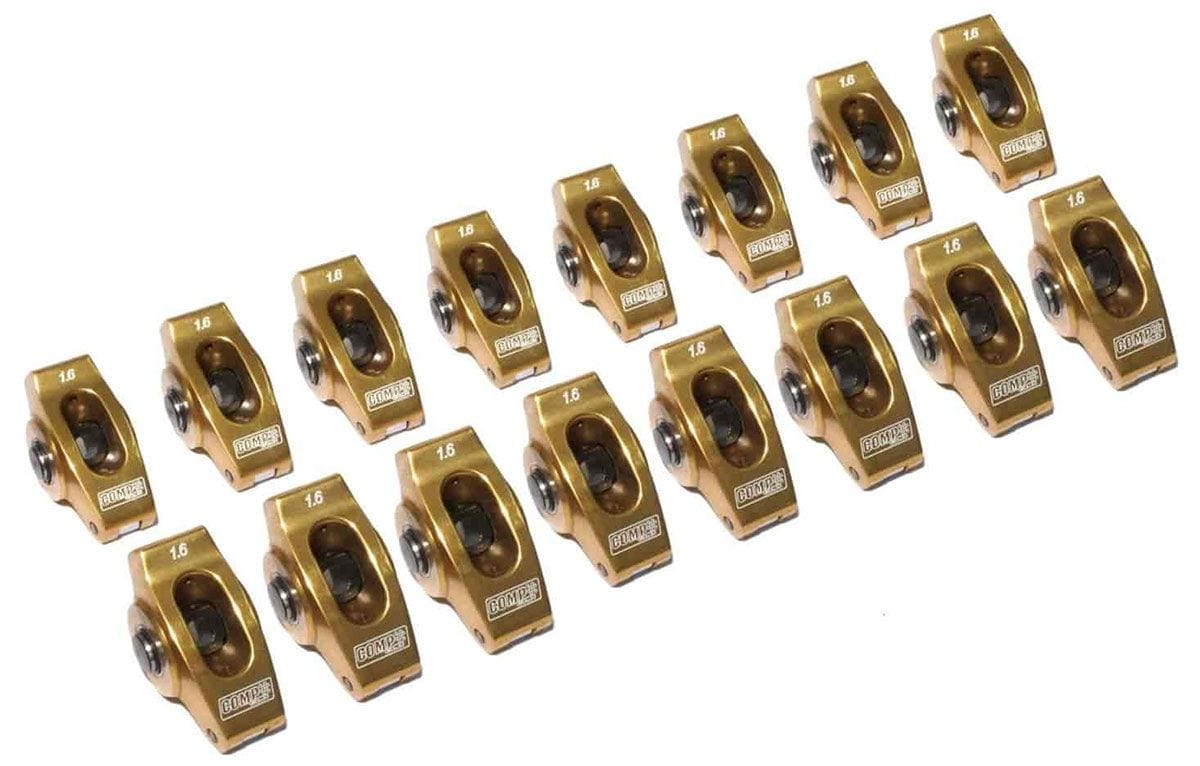 COMP Suit Ford 289-351W COMP Cams Ultra-Gold Roller Rocker 7/16", 1.6 Ratio CO19044-16 SR