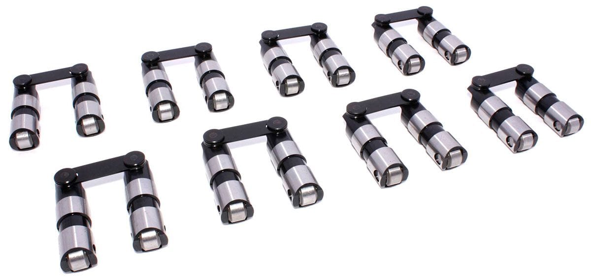 COMP Suit Ford 390 - 428, 429, 460, Early Model Blocks with Flat Tappet Cam COMP Cams Hydraulic Retro Fit Roller Lifters CO8934-16 SR