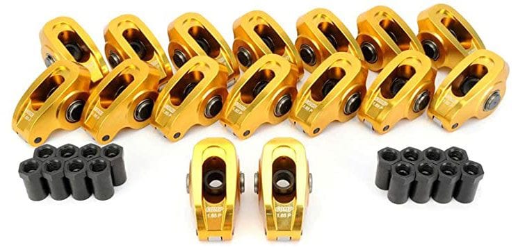 COMP Suit Pontiac 265-455 & Holden 253-304-308 COMP Cams CO19061-16 - ULTRA-GOLD ROLLER ROCKERS, 308 SR