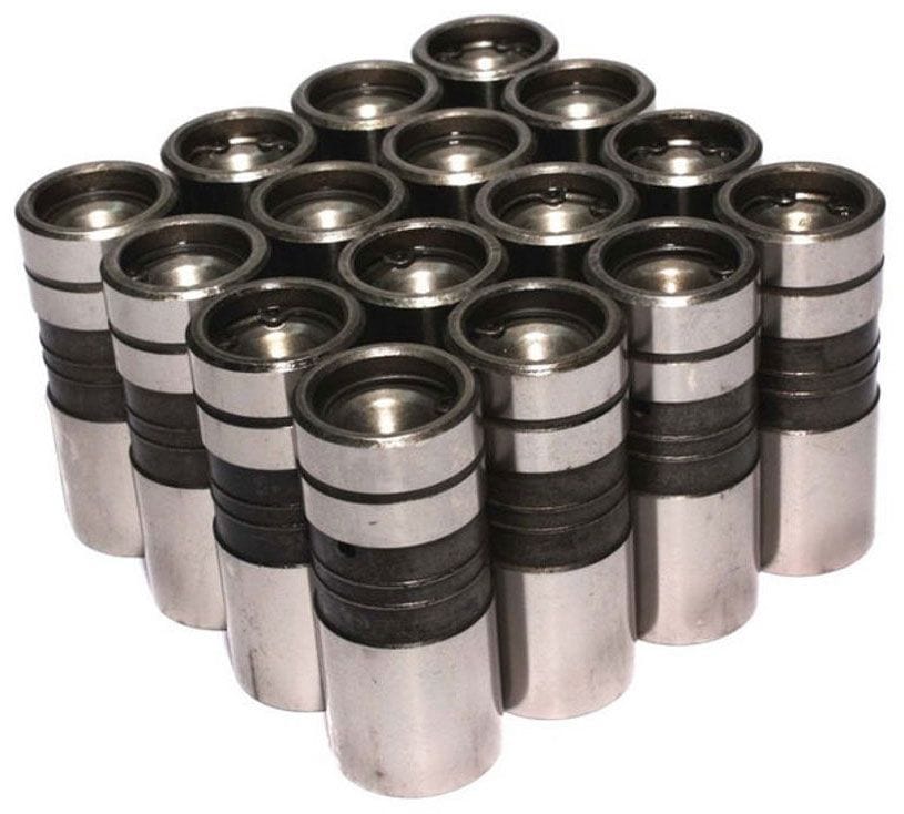 COMP Suit SB & BB Chev, .842" O.D, 2.01" Seat Height COMP Cams Race Hydraulic Flat Tappet Lifters CO84000-16 SR