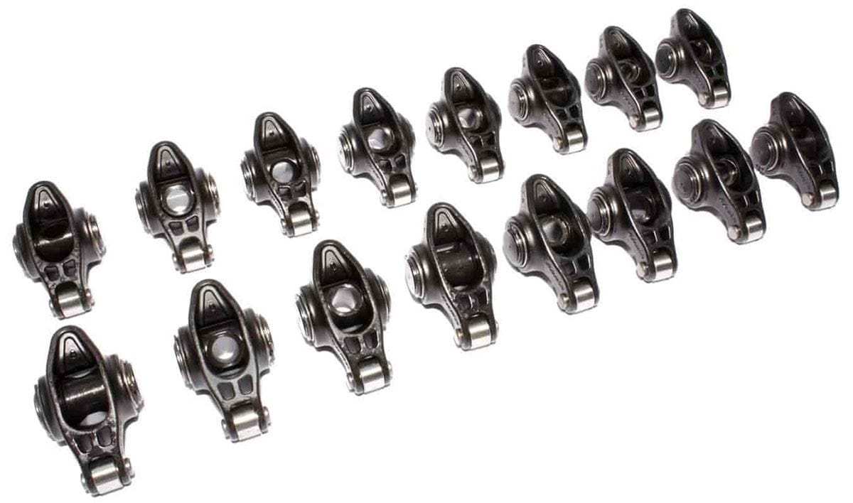 COMP Suit Small Block Chevy 265 - 400 COMP Cams Ultra Pro Magnum Roller Rocker Arms 7/16" Stud Dia, 1.6 Ratio CO1605-16 SR