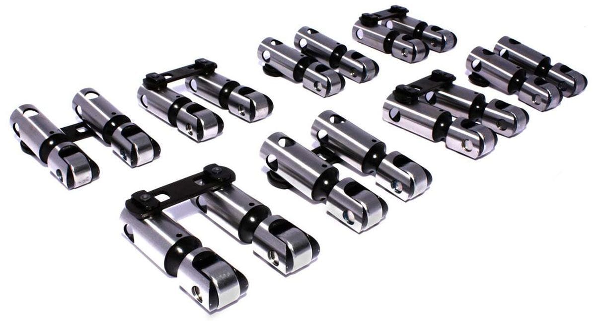 COMP Suit Small Block Chevy COMP Cams Endure-X Solid Roller Lifter Set (.842" dia.) CO818-16 SR