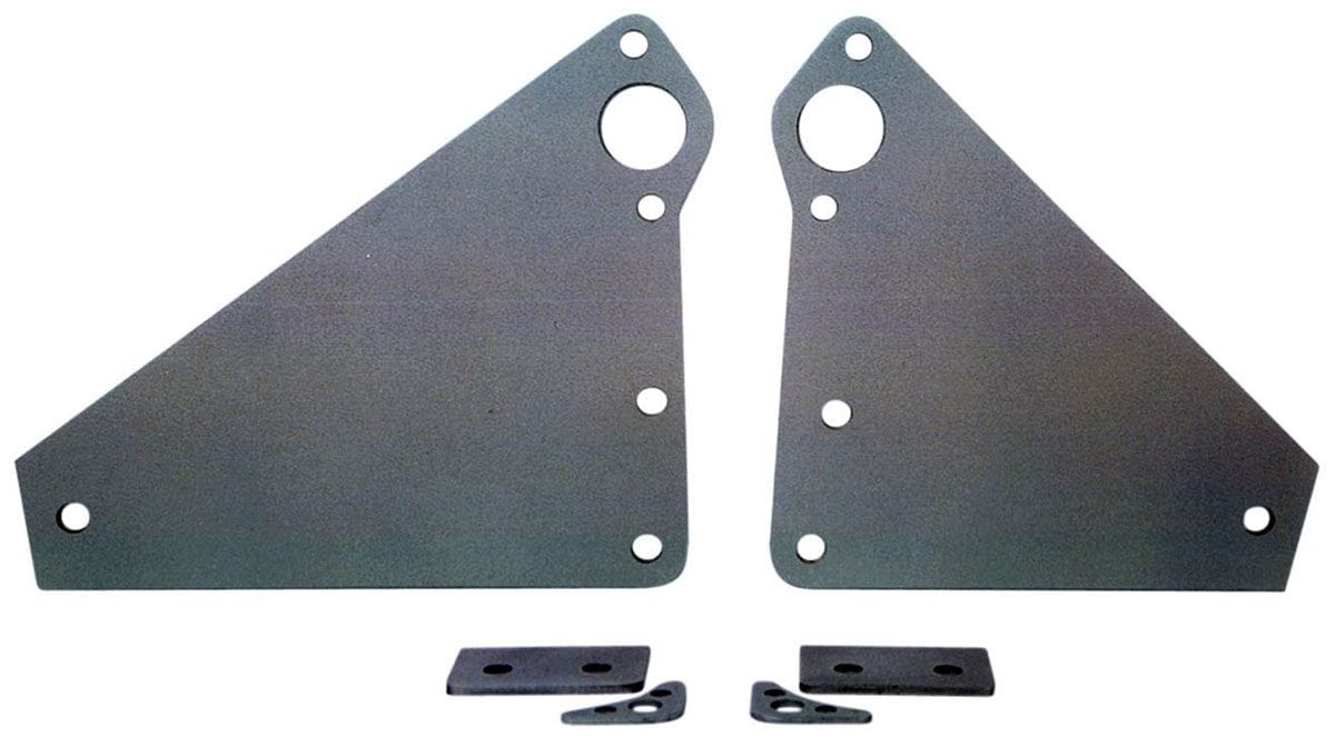 COMPENG 2-Piece Suit BB Chev Competition Engineering Aluminium Front Motor Plate MOC4007 SR