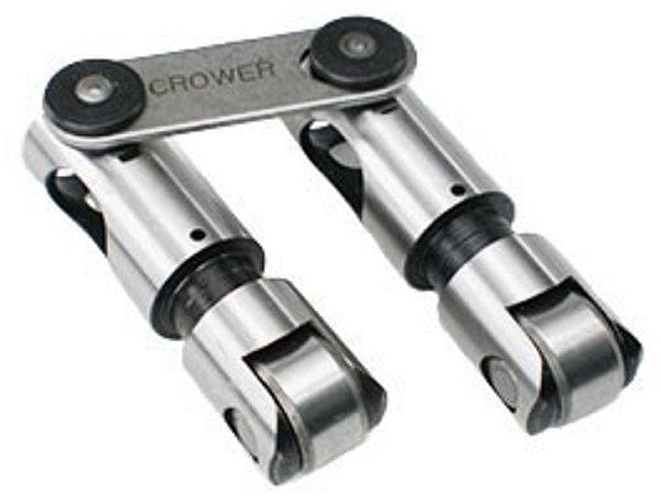 CROWER BB Chevy (Set of 16) Crower Full Body Solid Roller Lifters .842" dia./.750" Bearing C66201-16 SR