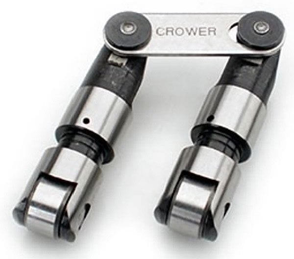 CROWER Ford 302-351C with High Pressure Pin Oiling Crower Severe-Duty Cutaway Solid Roller Lifters .874" dia./.750" Bearing C66218H-16 SR