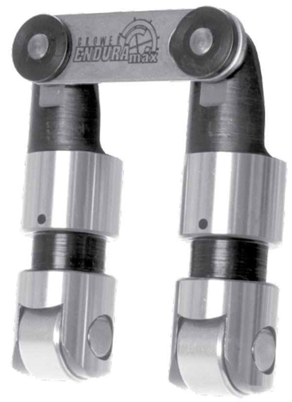 CROWER Suit BB Chev With High Pressure Pin Oiling (Set of 16) Crower EnduraMax Cutaway Solid Roller Lifters .842" dia./.750" Bearing C66291X842E-16 SR