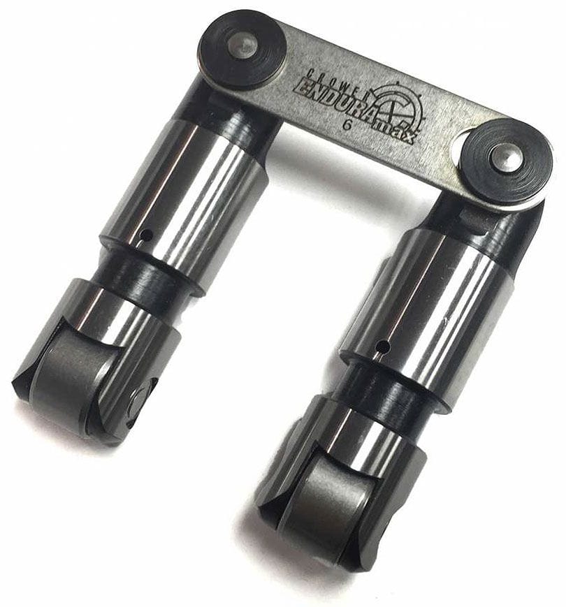 CROWER Suit GM LS Series LS1/LS7, .300" Tall Link Bar For Small Base Circle Crower Endura Max Solid Roller Lifter Set .842" Diameter C66278TE-16 SR