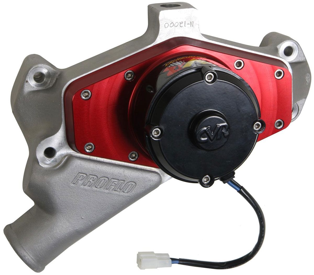 CVR Big Block Chevy - Red Anodised Face CVR Cast Proflo Maximum Electric Water Pump - 60 GPM CVR7554R SR