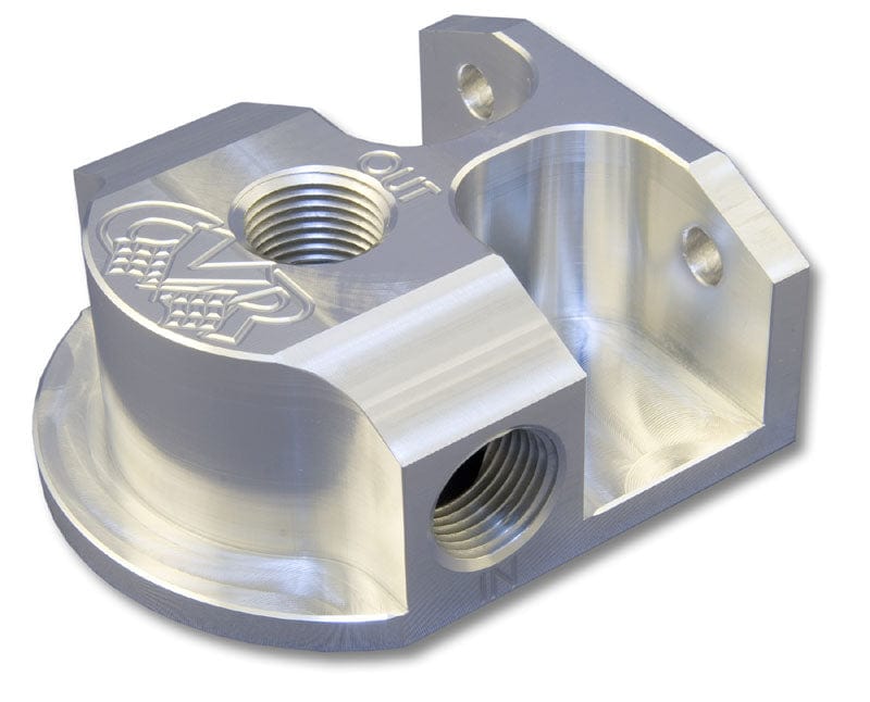 CVR Billet Aluminium CVR Universal Remote Oil Filter Mount CVROFM61 SR