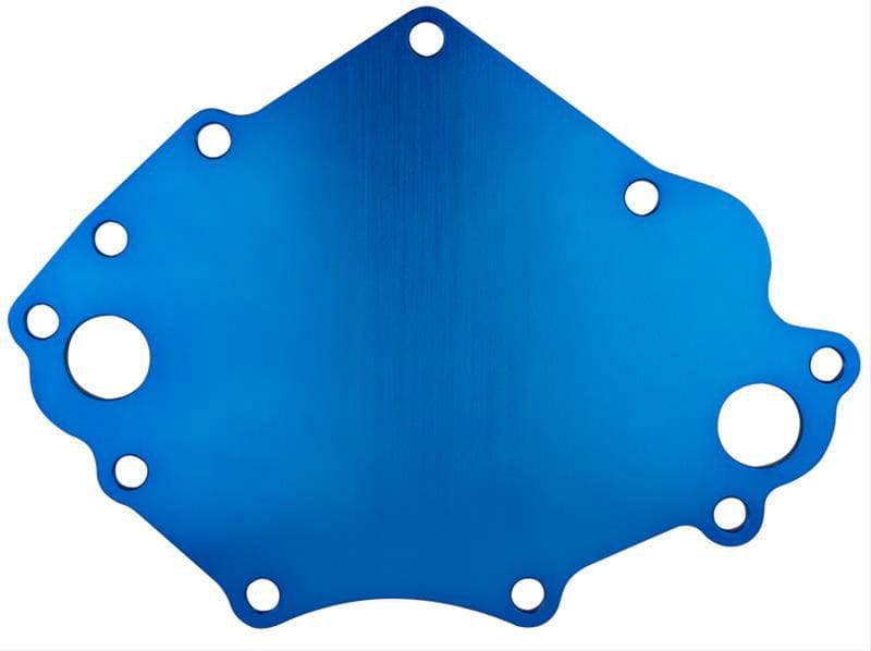 CVR Ford Cleveland CVR Water Pump Back Plate - Blue CVR63512CBL SR