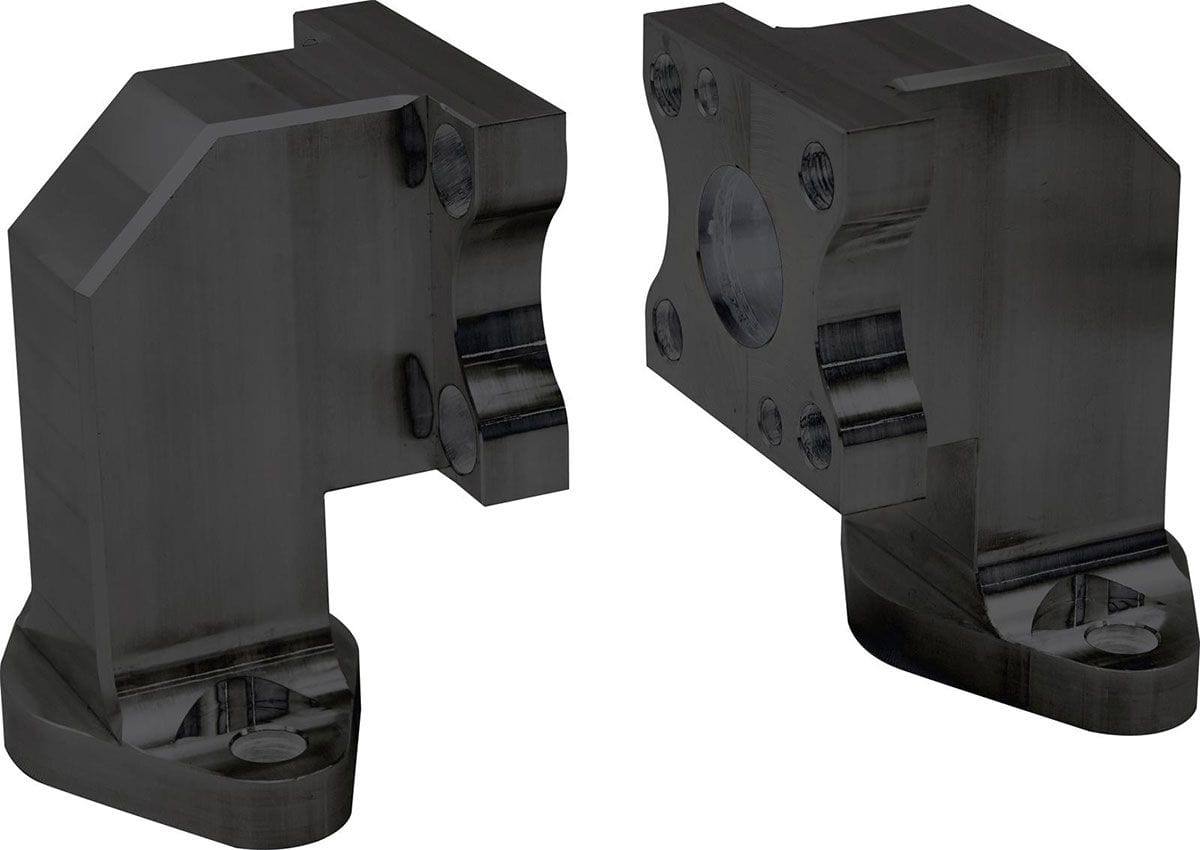 CVR Suit BB Chev, Black Anodised CVR Proflo Extreme Water Pump mounting Kit CVR8454BK SR