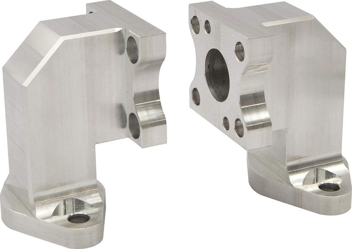 CVR Suit BB Chev, Clear Anodised CVR Proflo Extreme Water Pump mounting Kit CVR8454CL SR