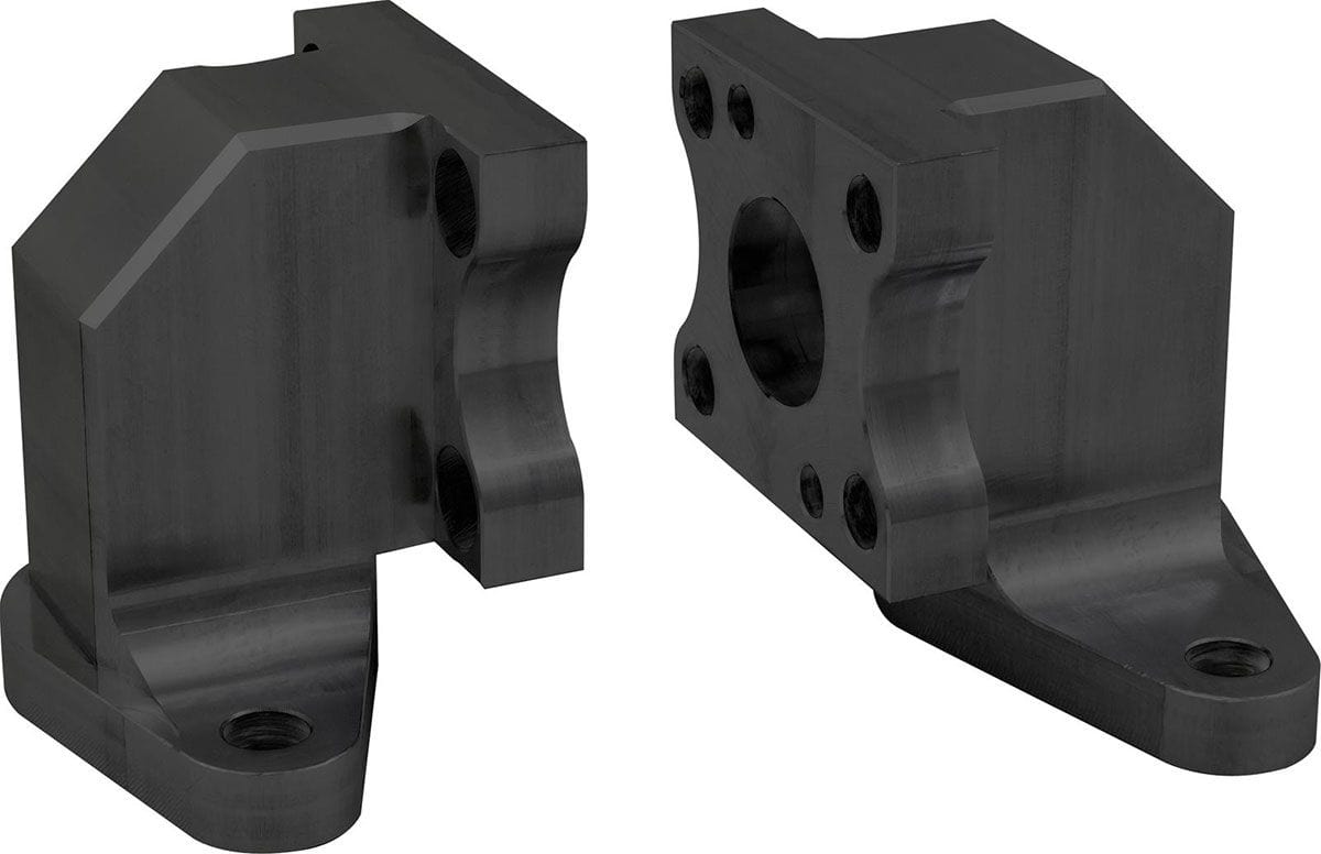 CVR Suit Ford 289/302/351, Black Anodised CVR Proflo Extreme Water Pump mounting Kit CVR8302BK SR