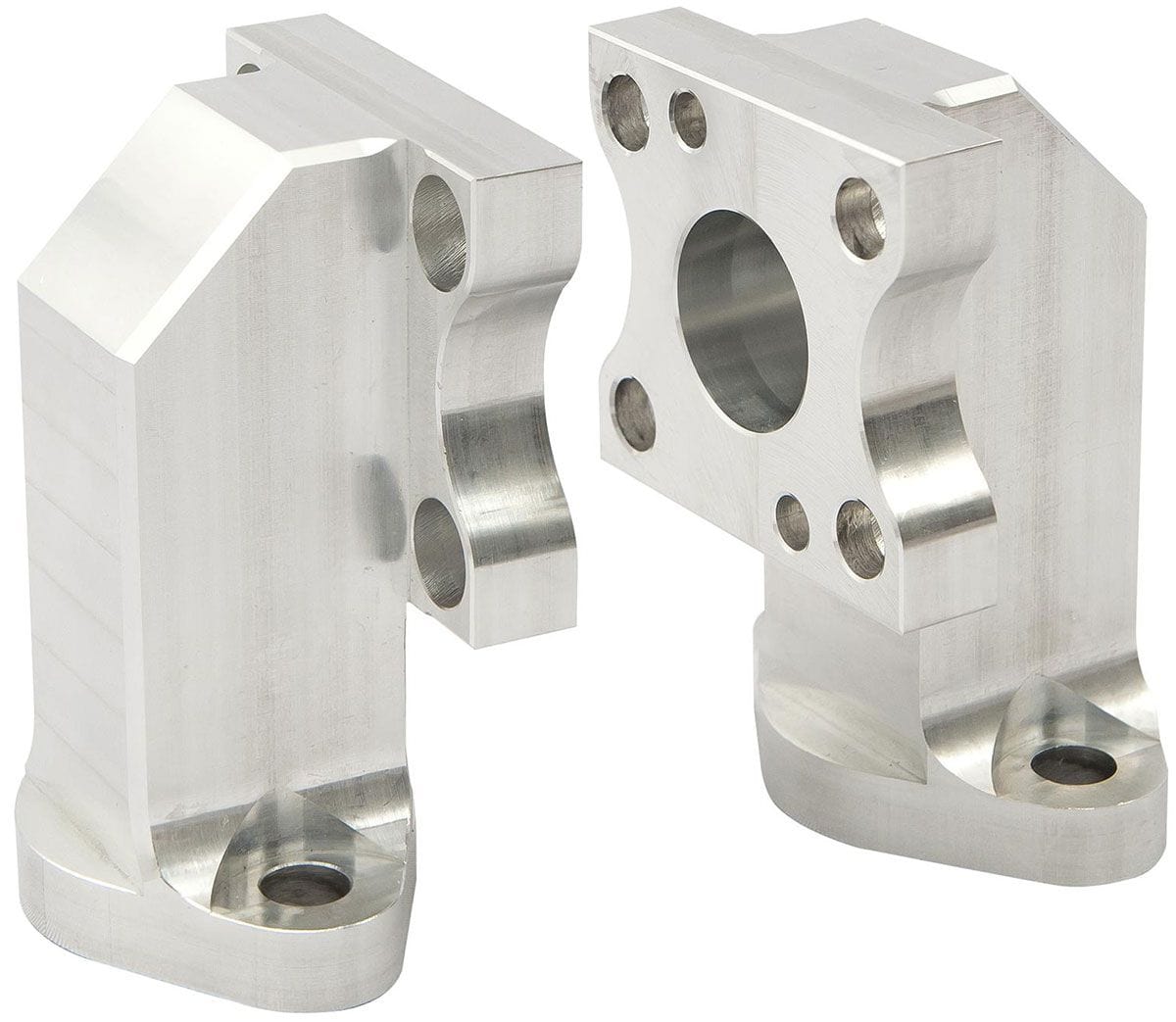 CVR Suit SB Chev, Clear Anodised CVR Proflo Extreme Water Pump mounting Kit CVR8350CL SR