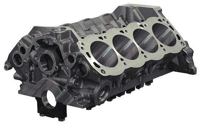 DART Dart Ford Windsor Iron Eagle Engine Block, 4.000" Bore, 302W Mains, 8.200" Deck DA313 SR