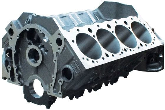 Dart Dart S/B Chev Little M2 Sportsman Engine Block, 4.000" Bore, 400 Mains, 9.025" Deck D SR