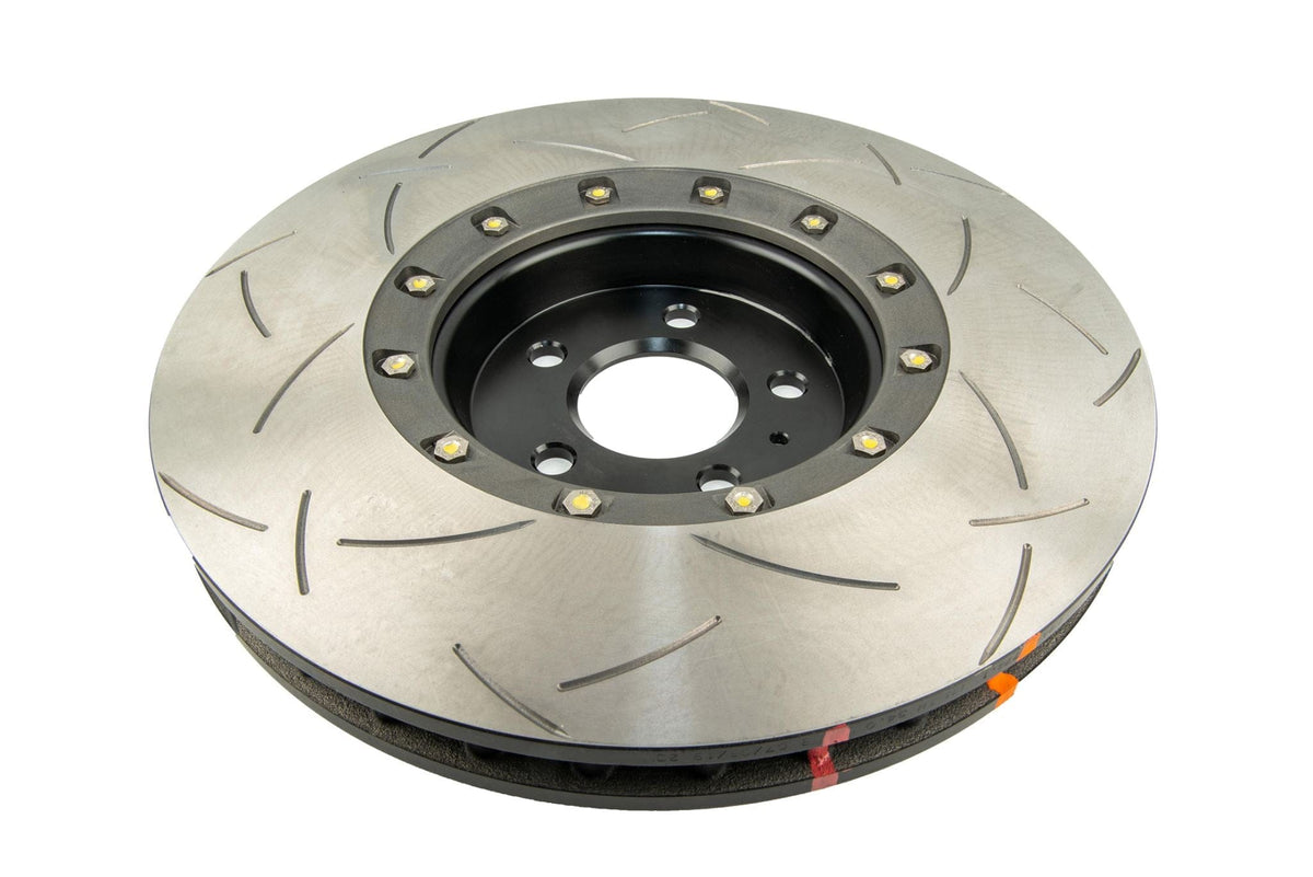 DBA Brakes Disc Rotors DBA T3 Slot KP Front Disc Brake Rotors Audi A8 5000 2-piece Black Hat 380mm x 36mm (DBA52774BLKS) SR