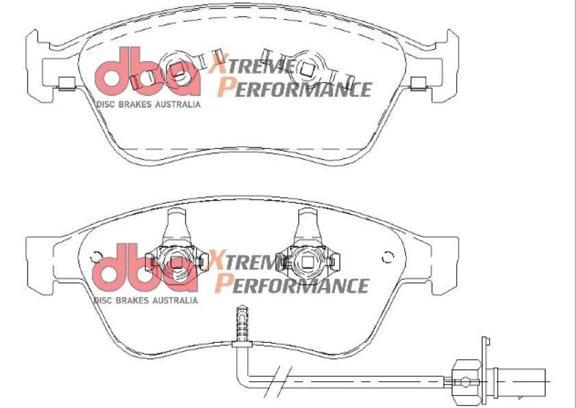 DBA Drum Audi XP PERFORMANCE Front DBA Brake Pad SR