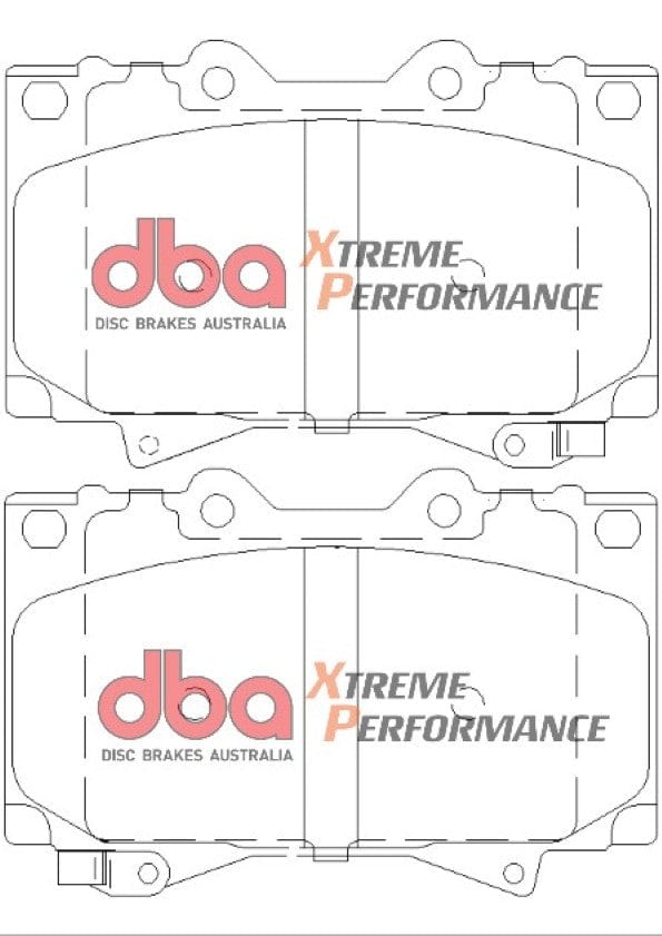 DBA Drum Brake Pad to suit Lexus LX UZJ100 98-08 DBA XP PERFORMANCE Front SR