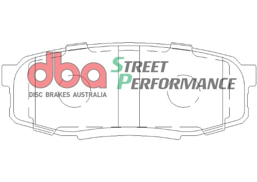 DBA Drum Brake Pad to suit Toyota Land Cruiser VDJ200/UZJ200 08-15 DBA SP PERFORMANCE R SR