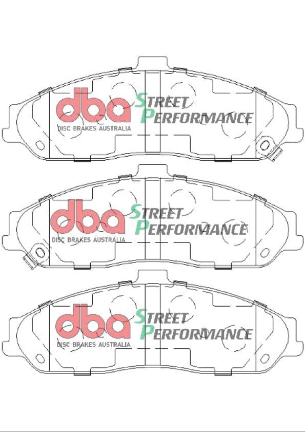 DBA Drum Ford Australia Territory SX/SY 07-11 DBA SP PERFORMANCE Front Brake Pad SR