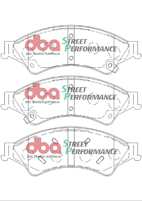 DBA Drum Ford Ranger, Mazda BT50 SP PERFORMANCE Front DBA Brake Pad SR