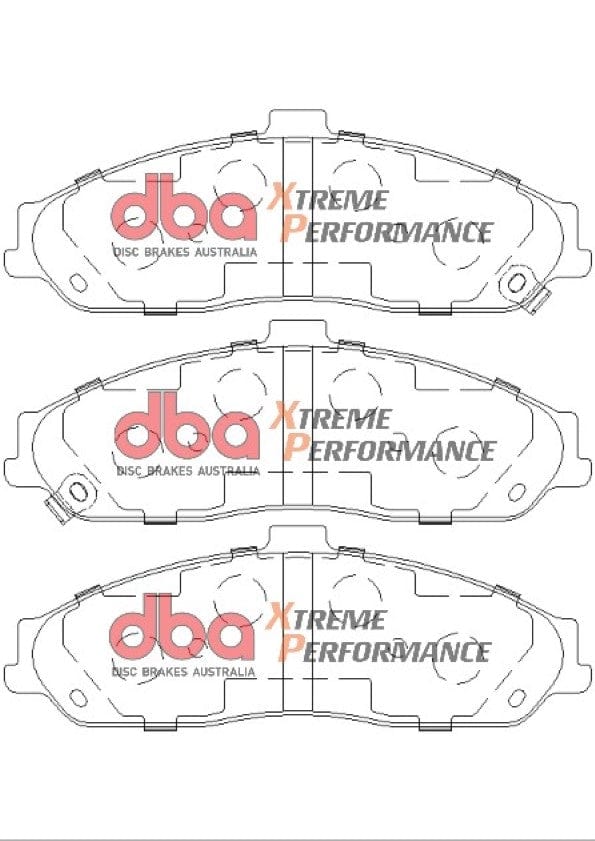 DBA Drum FPV Falcon BA 03-06 DBA XP PERFORMANCE Front Brake Pad SR