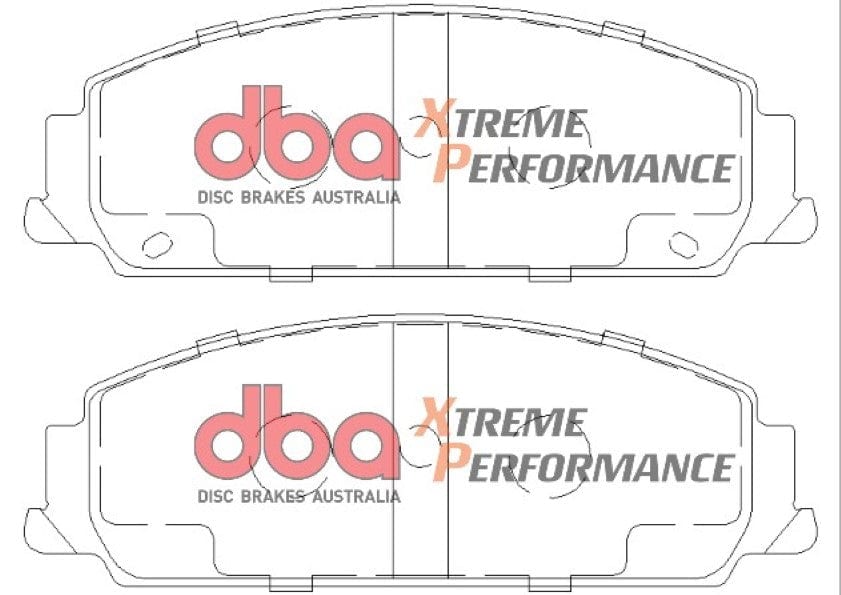 DBA Drum Holden Commodore VE 07-13 DBA XP PERFORMANCE Front Brake Pad SR