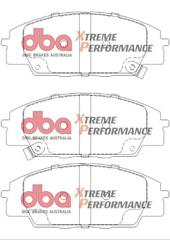 DBA Drum Honda Civic FN 07-11 DBA XP PERFORMANCE Front Brake Pad SR