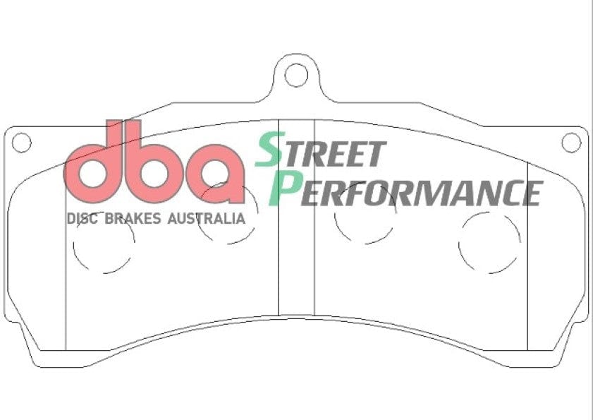 DBA Drum HSV SP PERFORMANCE Front DBA Brake Pad SR