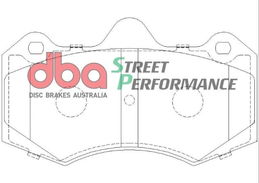 DBA Drum HSV SP PERFORMANCE Rear DBA Brake Pad SR
